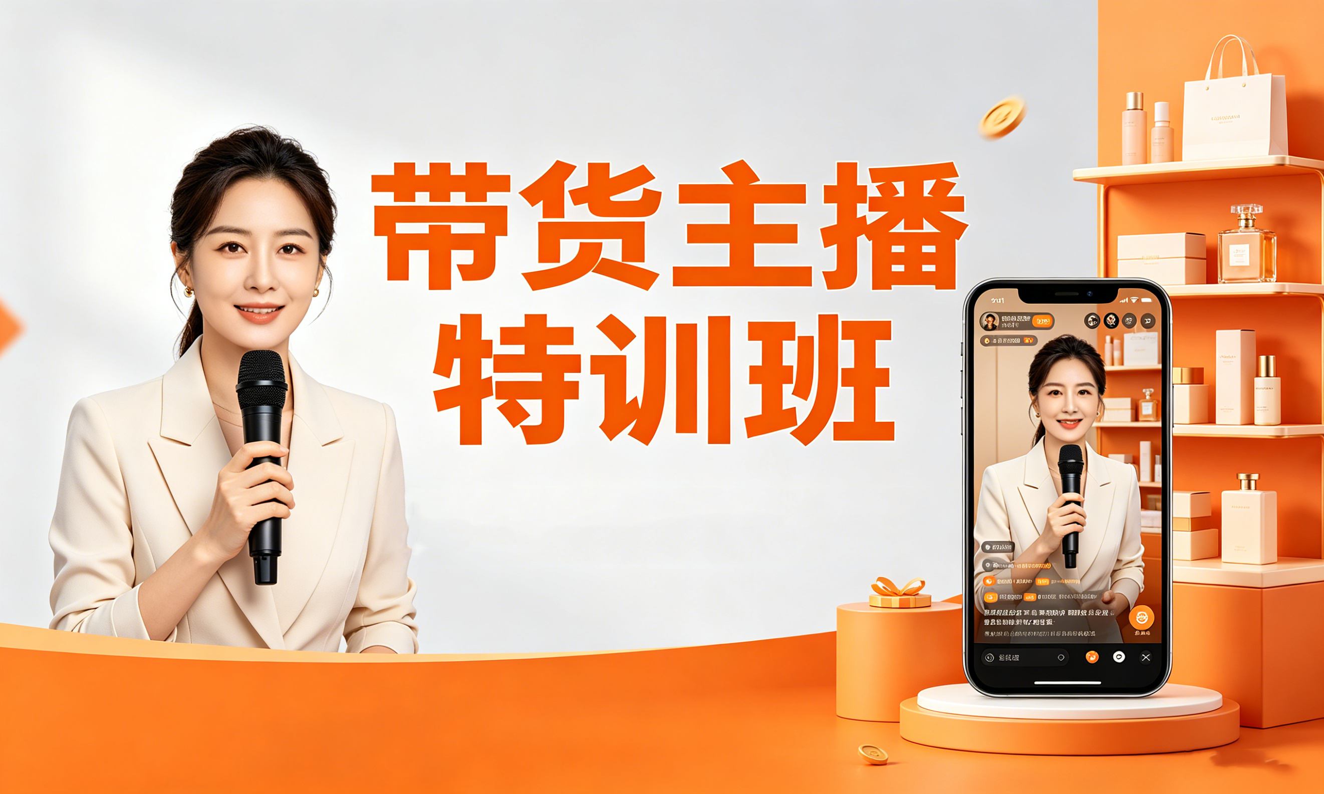 带货主播特训班